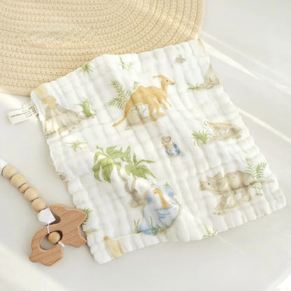 6-Layer Cotton Baby Face Towels – Ultra-Soft & Absorbent