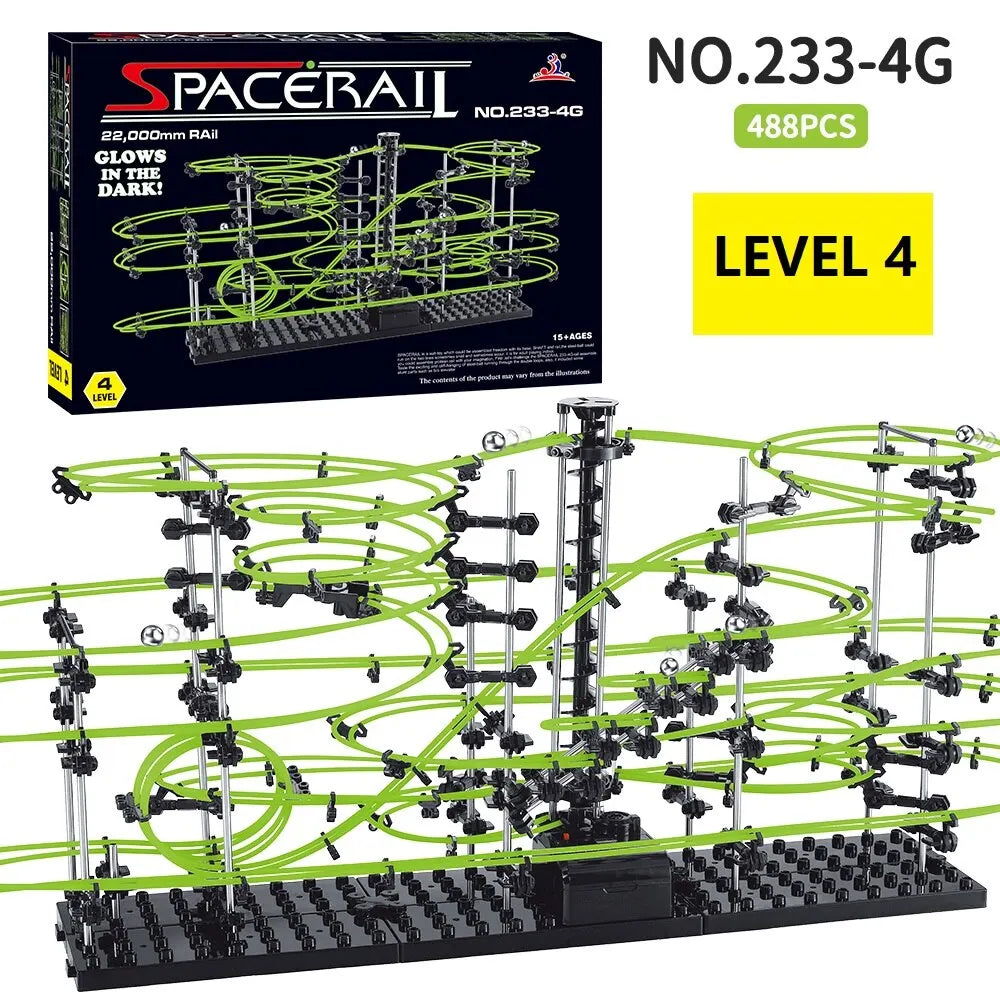 Spacerail Marble Run Maze – Electric Elevator Fun