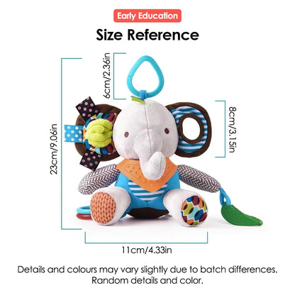 Montessori Baby Toys Plush Animal Doll – Soft Sensory Comfort