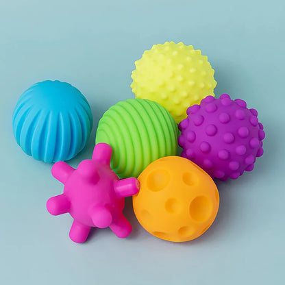 Textured Baby Sensory Balls – Soft Tactile Development Set