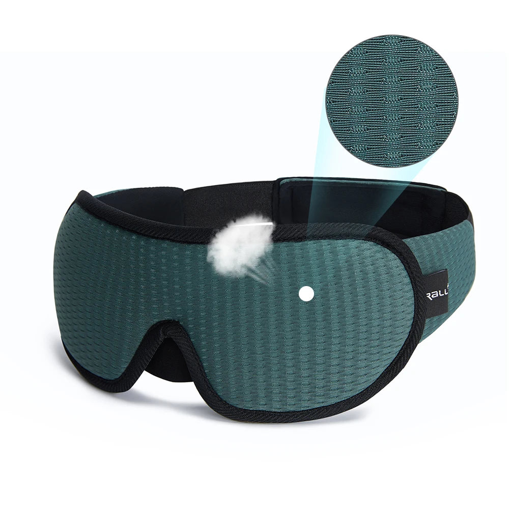 3D Sleep Mask – Total Light Blocking for Deep Rest