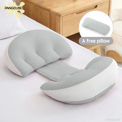 Pregnancy Pillow with Waist Support – Comfortable Sleep Aid