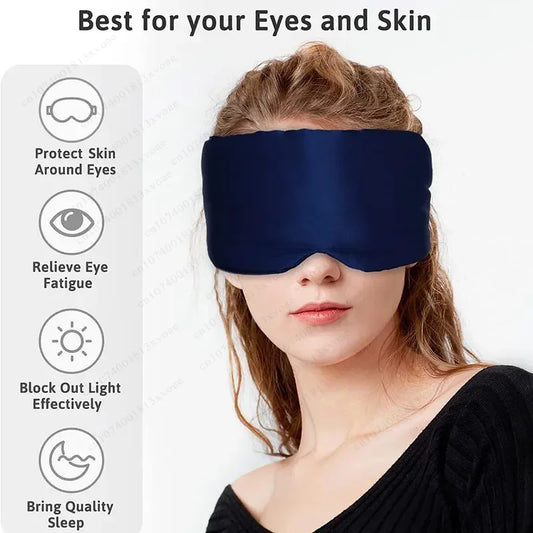 Sleep Mask for Light Blocking & Deep Rest Support