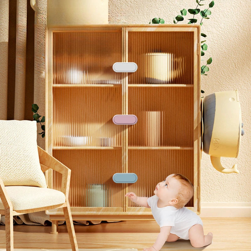 Baby Safety Cabinet Lock – Prevent Pinched Fingers & Easy Install