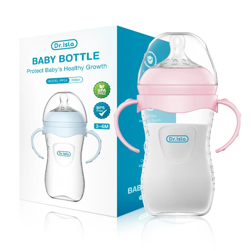 Anti-Choke Baby Bottle – BPA-Free Milk Feeding Solution