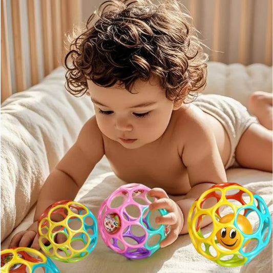 Baby Toy Ball Rattle – Soft Sensory Learning Toy