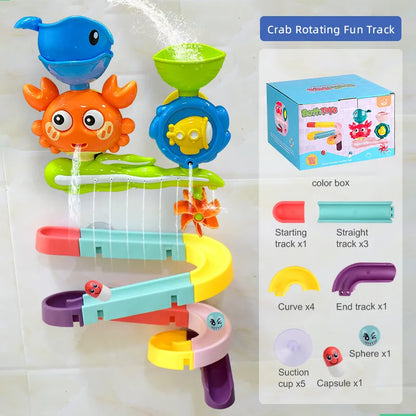 Baby Bathtub Water Play Set – Rotating Sprinkler Fun