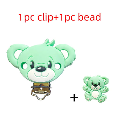 BPA-Free Animal Silicone Teether Set – Safe & Fun Relief