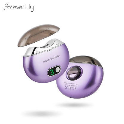 Electric Nail Clipper with UV Light – Safe & Easy Nail Care