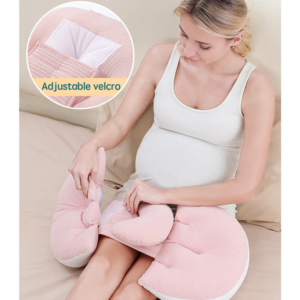Pregnancy Pillow with Waist Support – Comfortable Sleep Aid