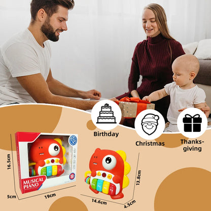 Baby Electronic Piano Toy – Music & Light Learning Fun