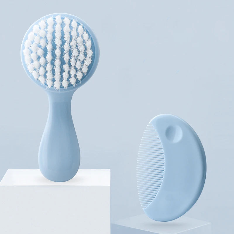 Baby Hair Brush and Comb Set – Gentle Care for Newborns