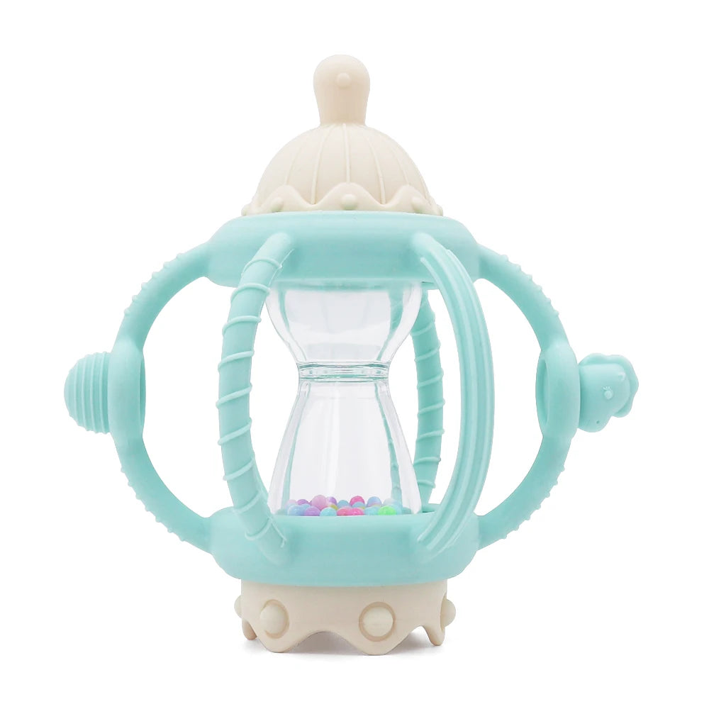 Baby Silicone Teether Ring – BPA-Free Comfort & Fun