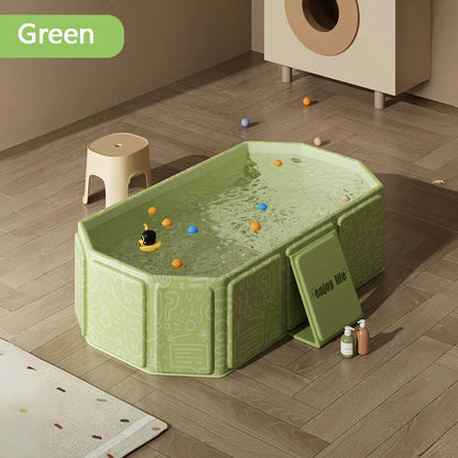 Portable Folding Bathtub for Kids – Travel-Friendly & Safe