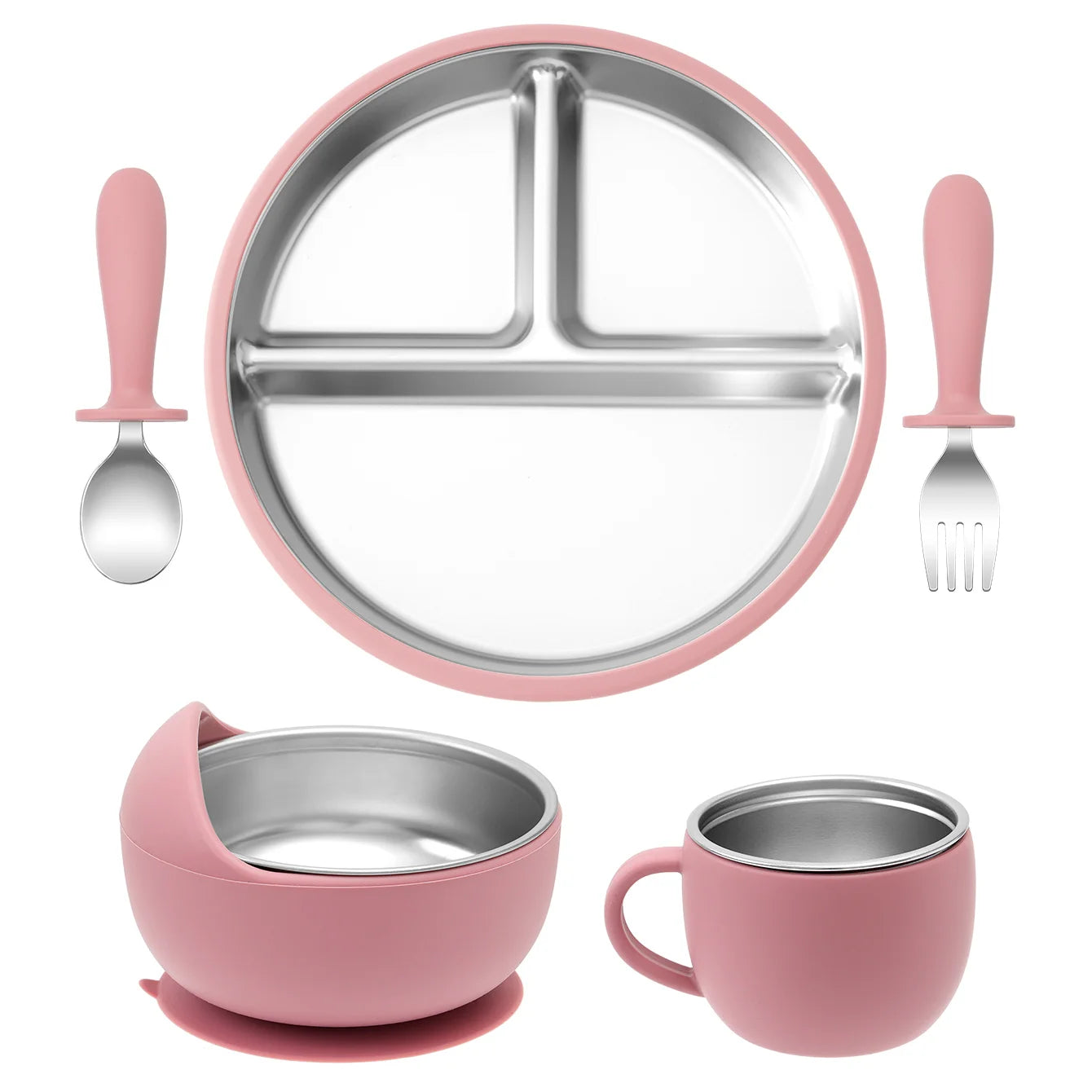 dishwasher safe toddler feeding set - KentDO