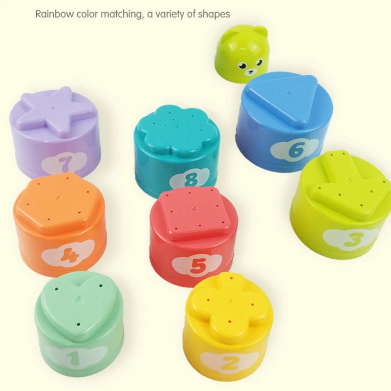 Montessori Stacking Cups – Early Learning & Fun Puzzle Toy