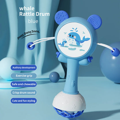 Baby Rattle Toys – Teether & Hand Bells for Early Learning