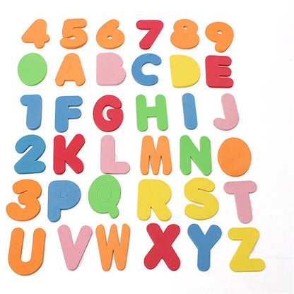 Alphanumeric Letter Bath Puzzle – Fun Learning Toy