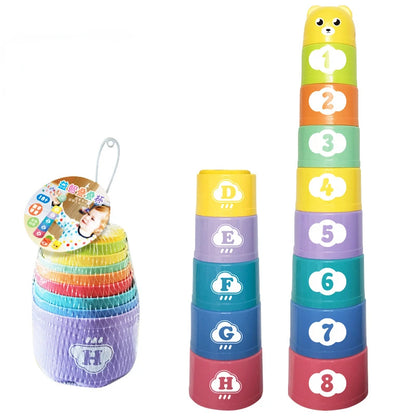 Montessori Stacking Cups – Early Learning & Fun Puzzle Toy