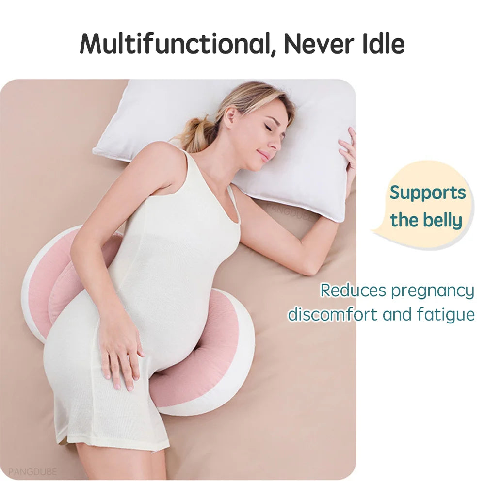 Pregnancy Pillow with Waist Support – Comfortable Sleep Aid