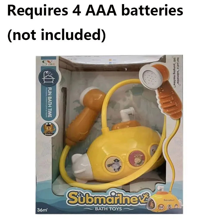 Baby Submarine Bath Toy – Electric Water Sprayer Fun