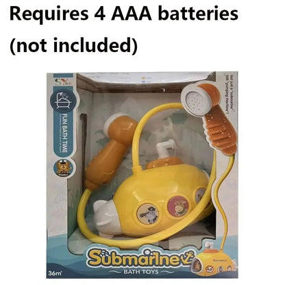 Baby Submarine Bath Toy – Electric Water Sprayer Fun