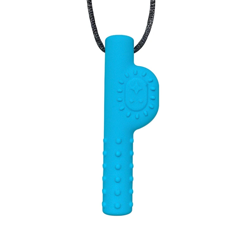 Silicone Teether Necklace – Chew & Soothe Sensory Toy