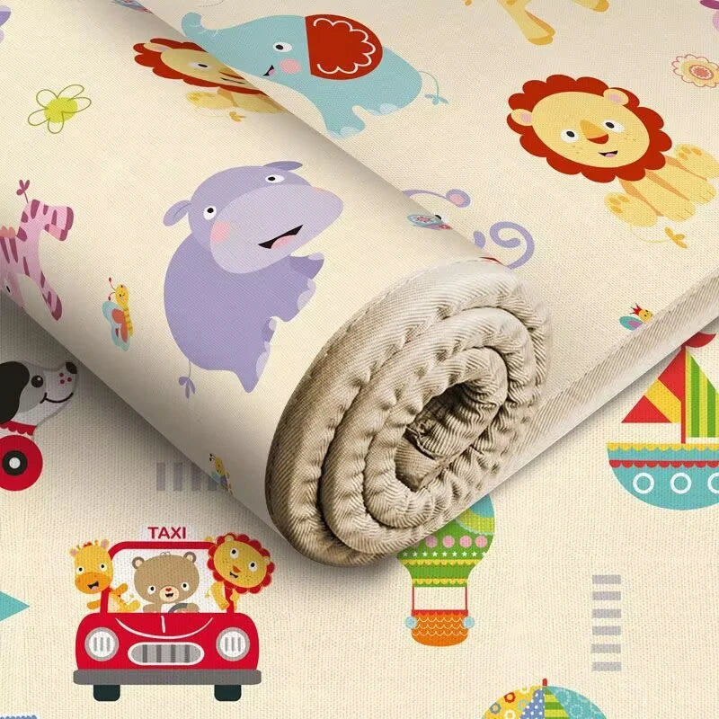 Foldable Foam Baby Play Mat – Extra Thick & Safe Crawling Rug