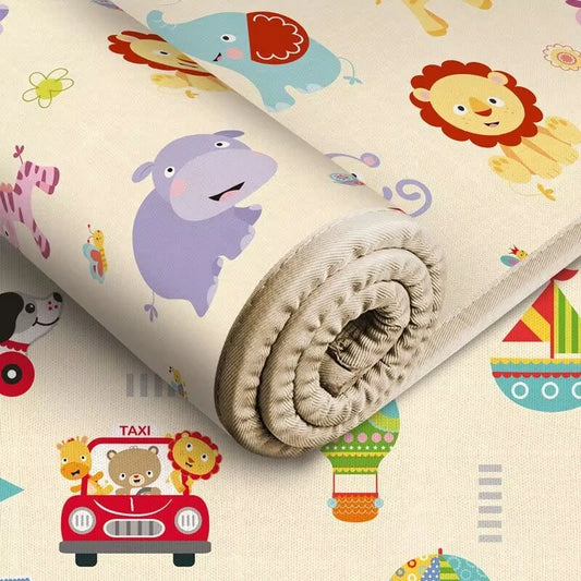 Foldable Foam Baby Play Mat – Extra Thick & Safe Crawling Rug