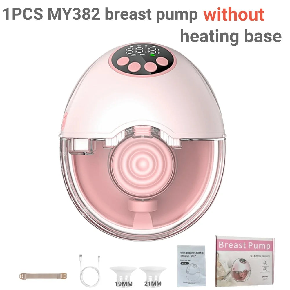 Hands-Free Electric Breast Pump with Heating & UV Sterilizer