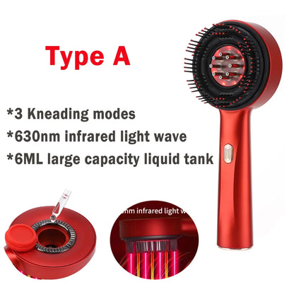 Red Light Scalp Massager for Hair Growth & Relaxation