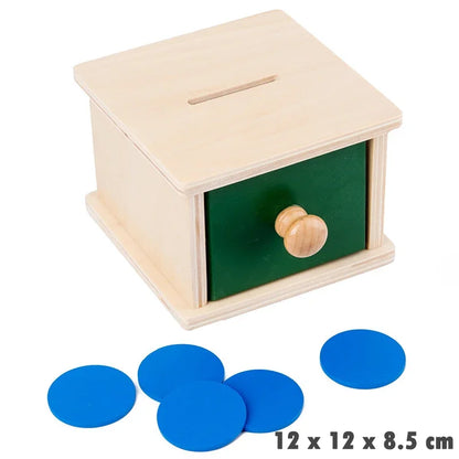 Montessori Coin Box Toy for Toddlers – Boost Fine Motor Skills