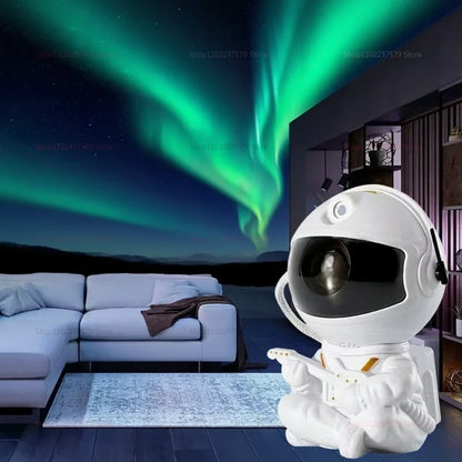 Galaxy Projector with Astronaut Design for Relaxing Night Light