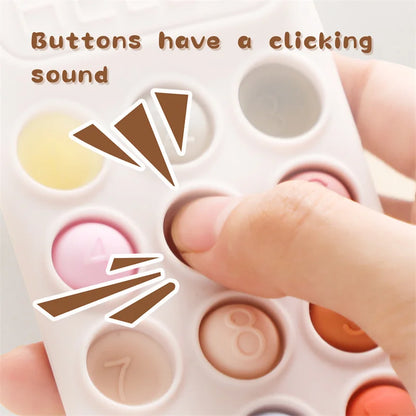 Baby Phone Teether – Safe Silicone Toy for Soothing & Learning