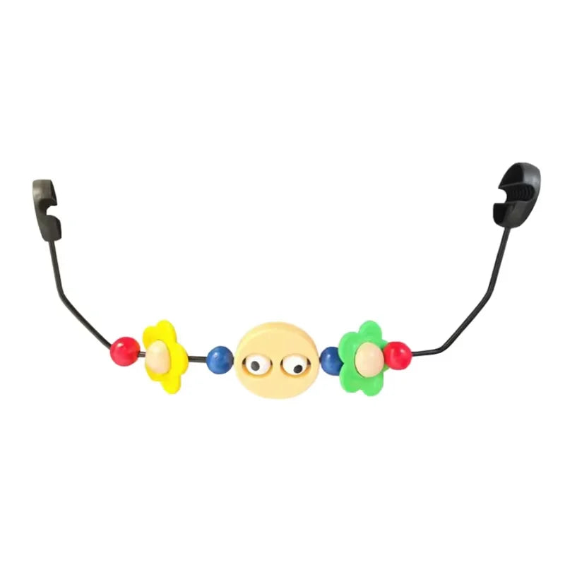 Baby Stroller Toy Arch with Hanging Sensory Toys