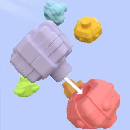 Montessori Baby Toys – Colorful Sensory Learning Blocks