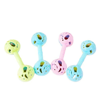 Double-Headed Baby Hand Rattle – Fun Musical Toy Set