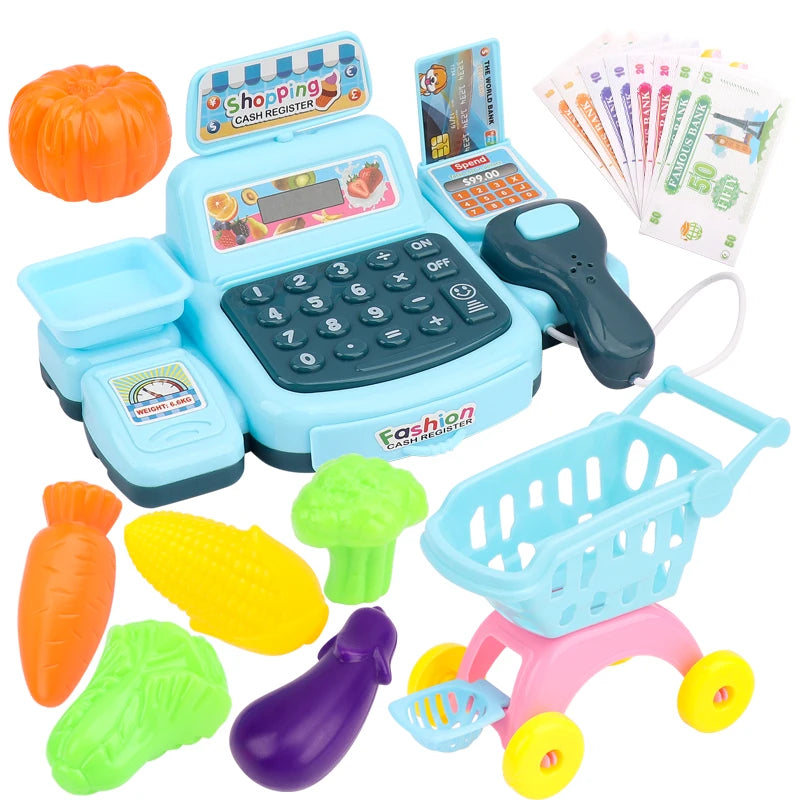 kids supermarket toy checkout - KentDO