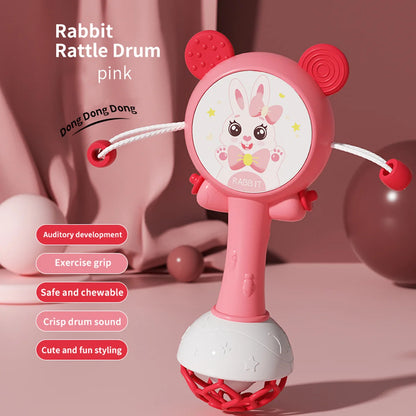 Baby Rattle Toys – Teether & Hand Bells for Early Learning