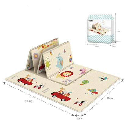 Foldable Baby Play Mat – Waterproof, Soft & Outdoor Safe