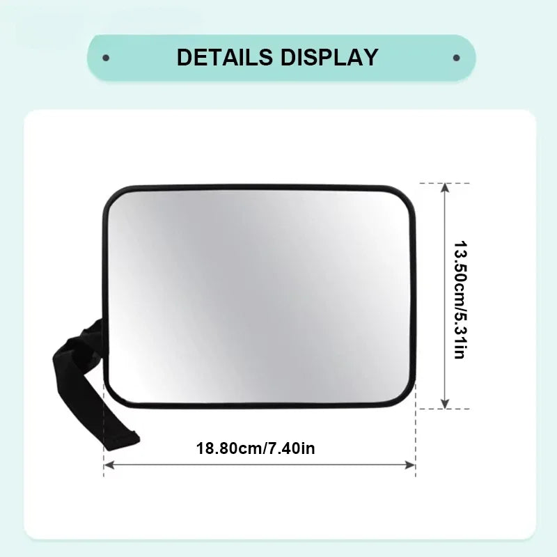 Car Rearview Baby Mirror – Safety Wide Angle Design