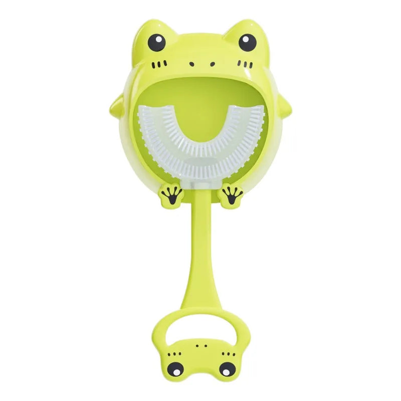 U-Shape Kids Toothbrush – Fun Cartoon Silicone Oral Care