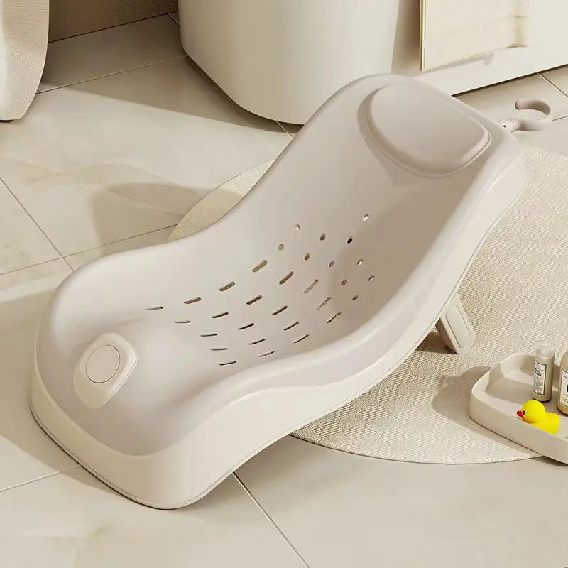 Silicone Baby Bathtub with Real-Time Temperature Sensor