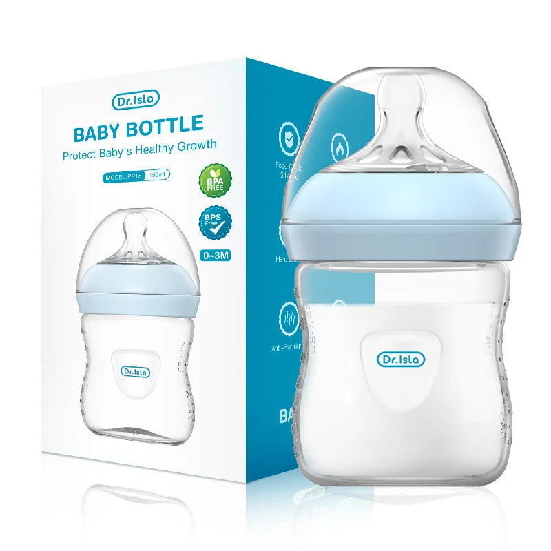 Anti-Choke Baby Bottle – BPA-Free Milk Feeding Solution