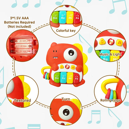 Baby Electronic Piano Toy – Music & Light Learning Fun