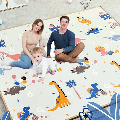 Foldable Foam Baby Play Mat – Extra Thick & Safe Crawling Rug