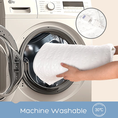 Heated Blanket with Timer – Ultra-Soft Dual-Layer Warmth