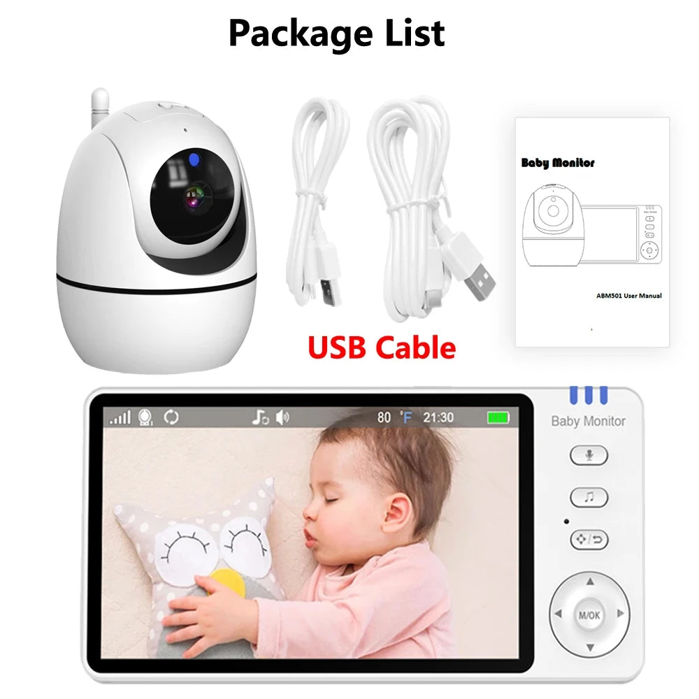 five inch video baby monitor - KentDO