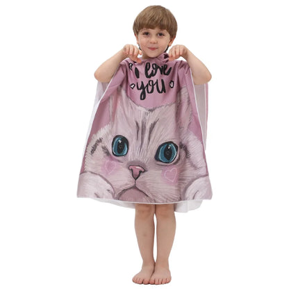 Children’s Hooded Beach Towel – Quick-Dry Microfiber Comfort