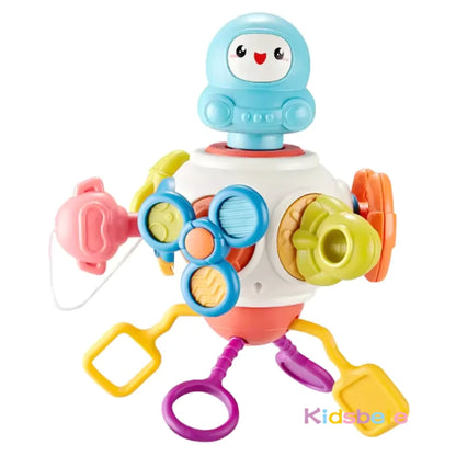 Montessori Sensory Toy for Babies – 8-in-1 Development Cube